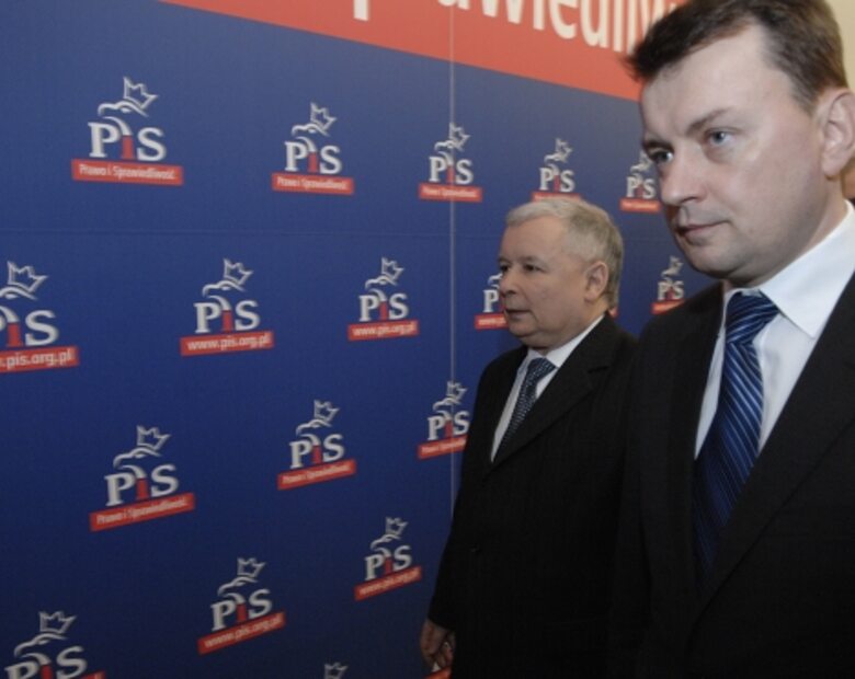 Miniatura: Kaczyński liderem w stolicy. Błaszczak pod...