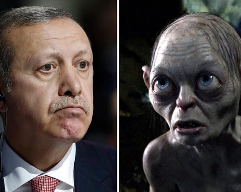 Miniatura: Prezydent Turcji jak Gollum? Oceni sąd